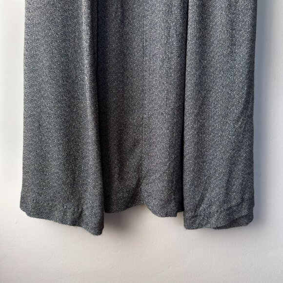 Vintage 90s Black White Daisy Floral Print Maxi Dress - Picture 12 of 13